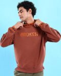 Men Regular Fit Graphic Print Hoodie