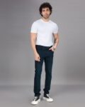 Men Slim Fit Jeans with 5-Pocket Styling