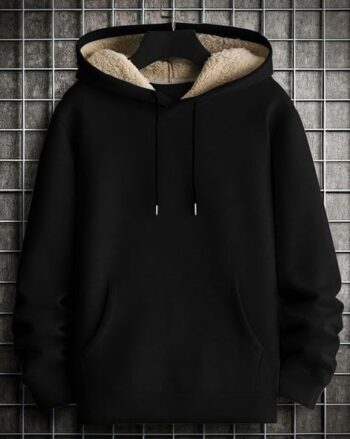 Men Regular Fit Hoodie