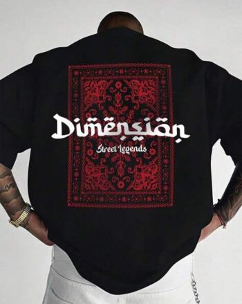 Men Typographic Loose Fit T-Shirt