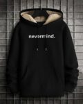 Men Typographic Print Oversized Hoodie