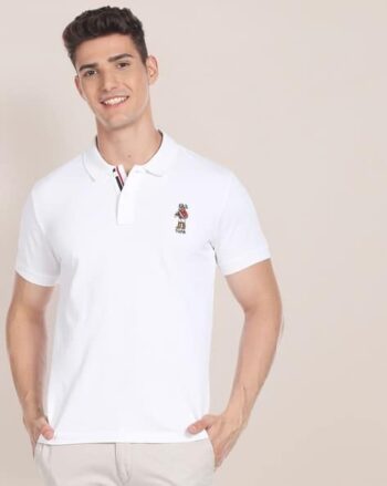 Slim Fit Cotton Polo T-Shirt