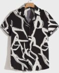 Men Geometric Print Shirt
