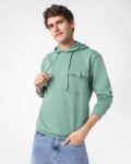 Men Patterned Regular Fit Cotton Pullover