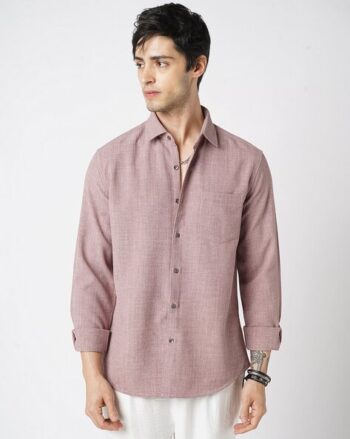 Men Checked Regular Fit Shirt with Patch Pocket