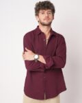 Men Stripes Slim Fit Shirt