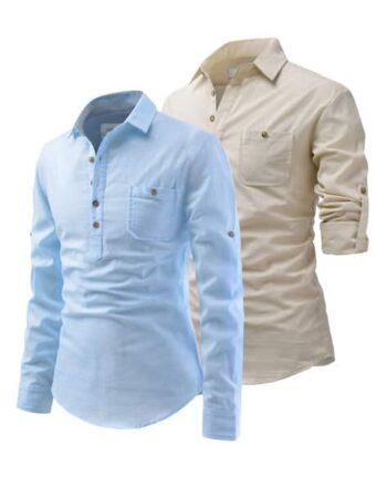 Pack of 2 Shirt Kurtas