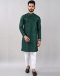 villain_green_embellished_silk_long_kurta.jpg