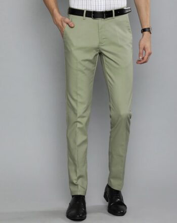 Men Self-design Slim Fit Pants