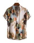 Men Tailored Fit Striped Spread-Collar Shirt