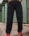 Super Baggy Fit Cargo Trousers with Panel Details