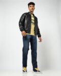Men Lightly Washed Slim Fit Jeans