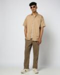 Men Relaxed Fit Cotton Cargo Pants