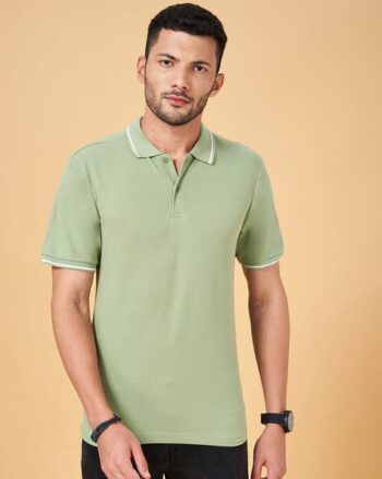 Men Regular Fit Polo T-Shirt