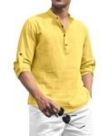Men Regular Fit Short Kurta