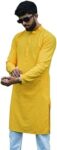 LookMark Men's Rayon Regular Fit Casual Kurta