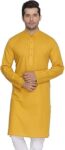 VASTRAMAY Men Cotton Regular Fit Kurta