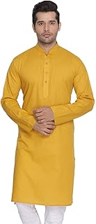 VASTRAMAY Men Cotton Regular Fit Kurta
