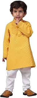 CENSAL Embroidered Kurta Pajama Sets for Kids and Boys