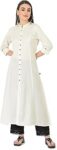 Pistaa's Women's Cotton Regular Fit Casual Kurta