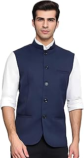 ROCKSY, Nehru Jacket, Bandi Modi Koti for Men, Cotton Waistcoat for All Occasion: Diwali, Wedding, Ethnic, Office Party, Formal and casual Look