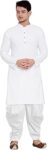 Trustous Mens Kurta set with Dhoti in Cotton