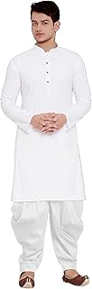 Trustous Mens Kurta set with Dhoti in Cotton