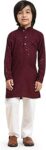Pro-Ethic Style Developer Boys Cotton Kurta Pajama For Kid's Ethnic Wear | Cotton Kurta Pajama (S-227)
