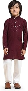 Pro-Ethic Style Developer Boys Cotton Kurta Pajama For Kid's Ethnic Wear | Cotton Kurta Pajama (S-227)