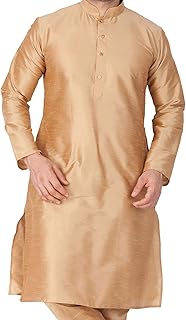 VASTRAMAY Men's Cotton Regular Fit Tunic Tunic
