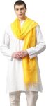 Weavers Villa Poly Silk Ethnic Woven Dupatta for Men