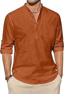 Fifth U Men's Kurta || Chinese Collar Long Sleeves || Straight Hip Length Kurtas || Short Kurta for Men || for Festival || Function || Occasion Wear Fancy Kurta