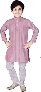 Pro-Ethic Style Developer Boy's Cotton Striped Kurta Pyjama For s | Kurta Paijama Set